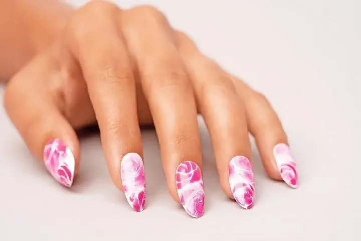 blooming gel nail 1